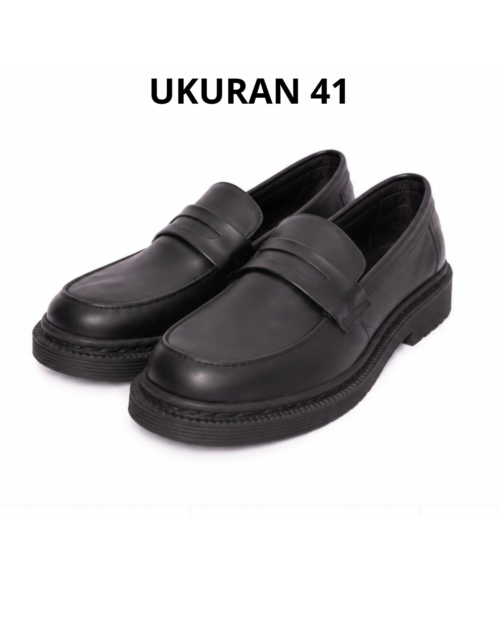 Sepatu Pantofel Model  T1 detail 2